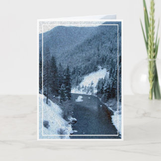 Christmas, New Year, Holiday - Blank Card