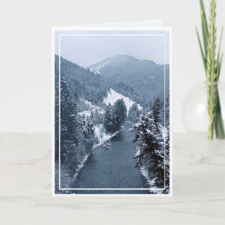 Christmas, New Year, Holiday - Blank Card