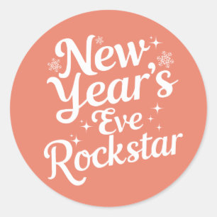 Christmas New Year sticker