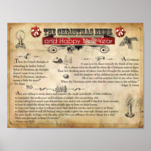 Christmas News Poster (Matte)