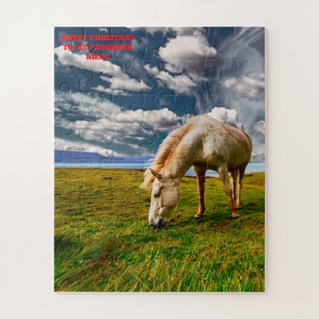 Christmas Niece Jigsaw Puzzle (Vertical)