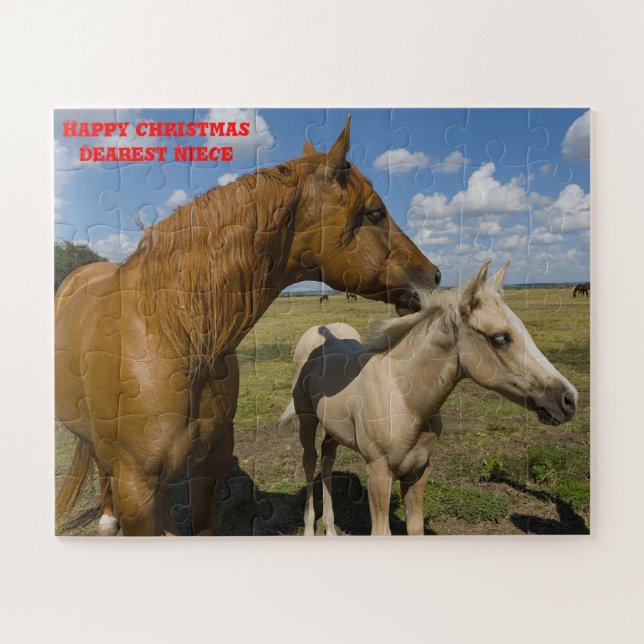 Christmas Niece. Jigsaw Puzzle (Horizontal)