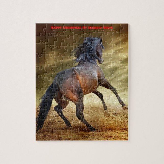 Christmas Niece. Jigsaw Puzzle (Vertical)