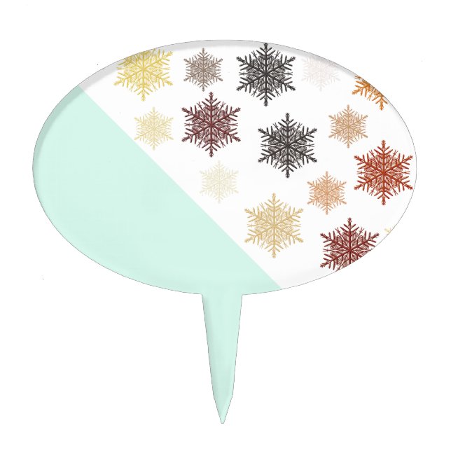 Christmas Night Cake Topper (Front)