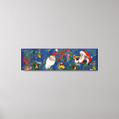 CHRISTMAS NIGHT CANVAS PRINT