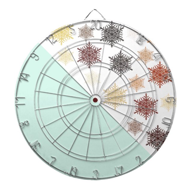 Christmas Night Dart Board (Front)