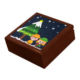 CHRISTMAS NIGHT JEWELRY BOX
