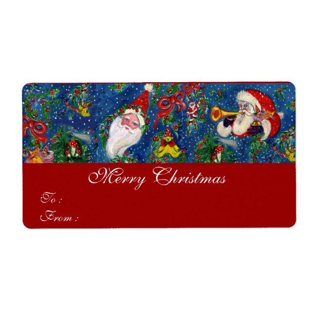 CHRISTMAS NIGHT LABEL (Front)