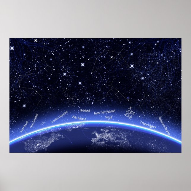 Christmas Night Poster (Front)