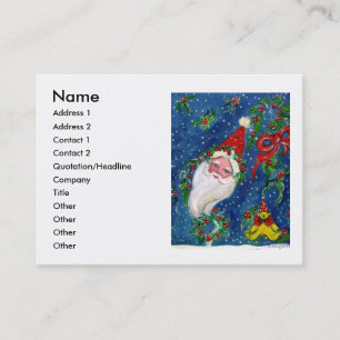 CHRISTMAS NIGHT / SANTA CLAUS BUSINESS CARD