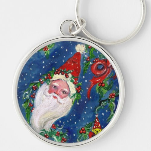 CHRISTMAS NIGHT  SANTA KEYCHAIN