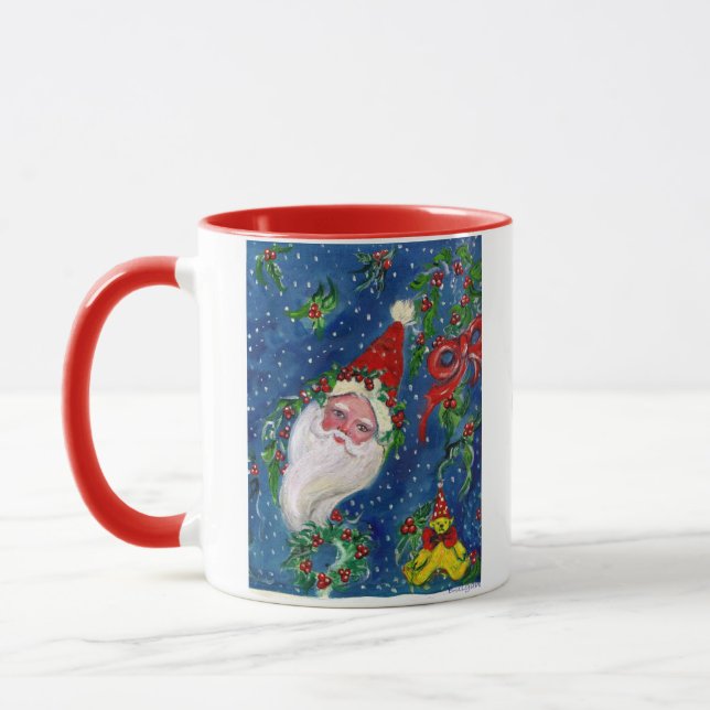 CHRISTMAS NIGHT / SANTA MUG (Left)