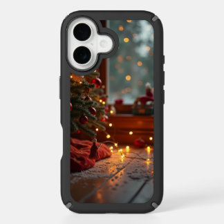 christmas night scenery iPhone 16 case