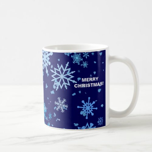 Christmas Night Snowfall Coffee Mug