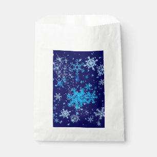 Christmas Night Snowfall Favor Bag