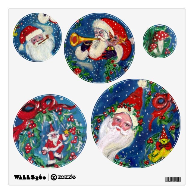 CHRISTMAS NIGHT WALL DECAL (Front)