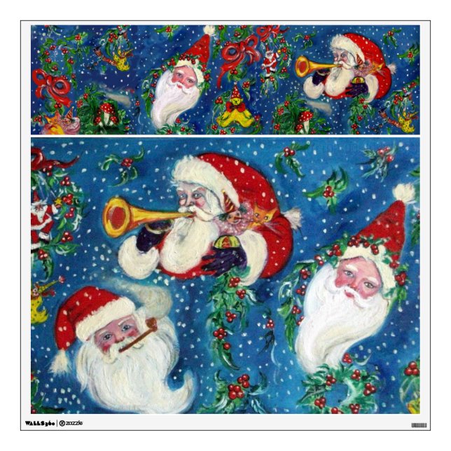 CHRISTMAS NIGHT WALL DECAL (Front)