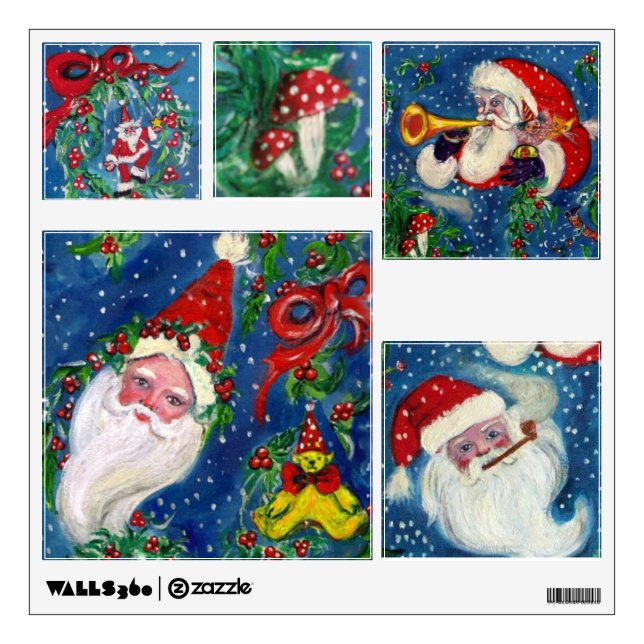 CHRISTMAS NIGHT WALL STICKER (Front)