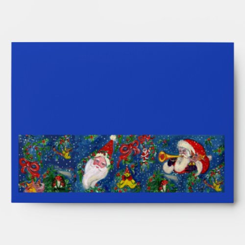 CHRISTMAS NIGHT white blue red Envelope