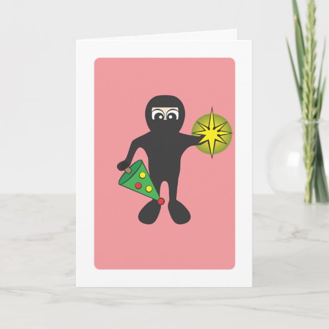 Christmas Ninja Holiday Card (Front)