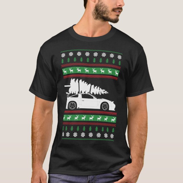 Christmas Nissan 240SX  200SX 180SX Silvia s13 Ess T-Shirt (Front)