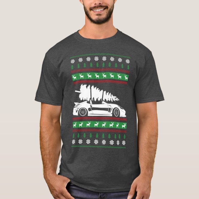 Christmas Nissan 370z T-Shirt (Front)