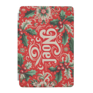 Christmas Noel Red & Green iPad Mini Cover