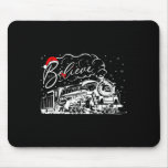Christmas North Pole Polar Express All Abroad Xmas Mouse Pad