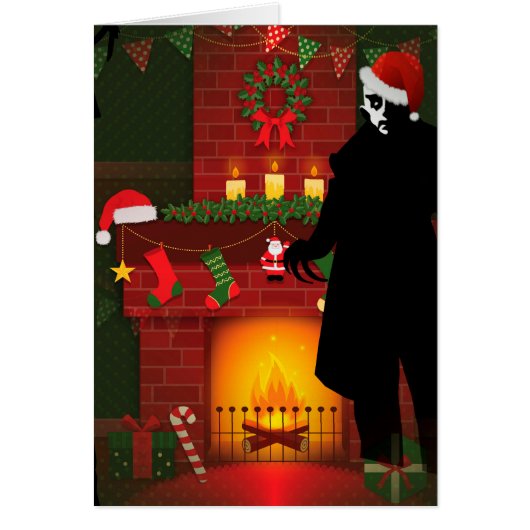 christmas nosferatu cards (Front)