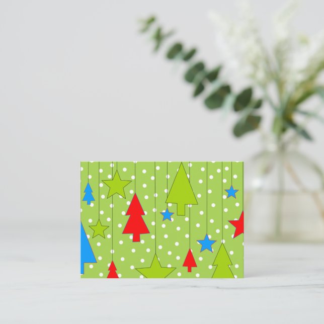 Christmas Note Card (Standing Front)