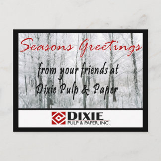 Christmas note card for gifts