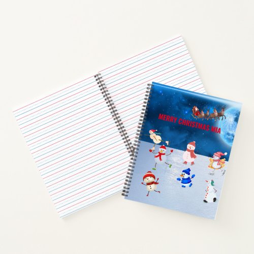Christmas  notebook