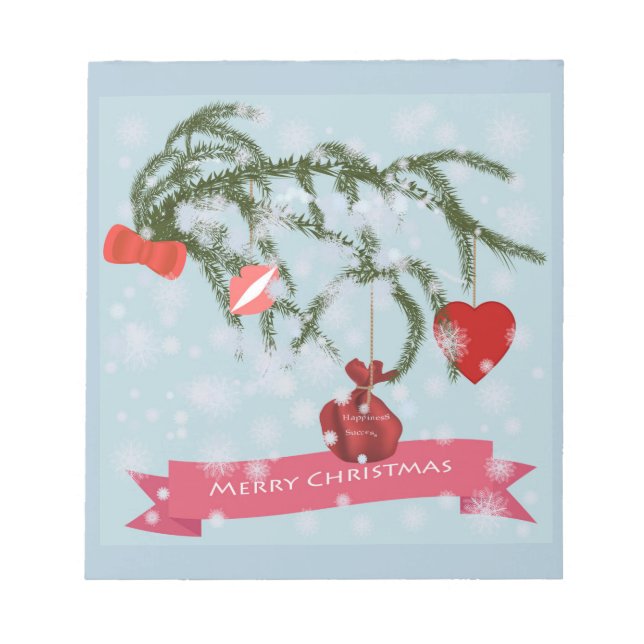 Christmas Notepad (Front)