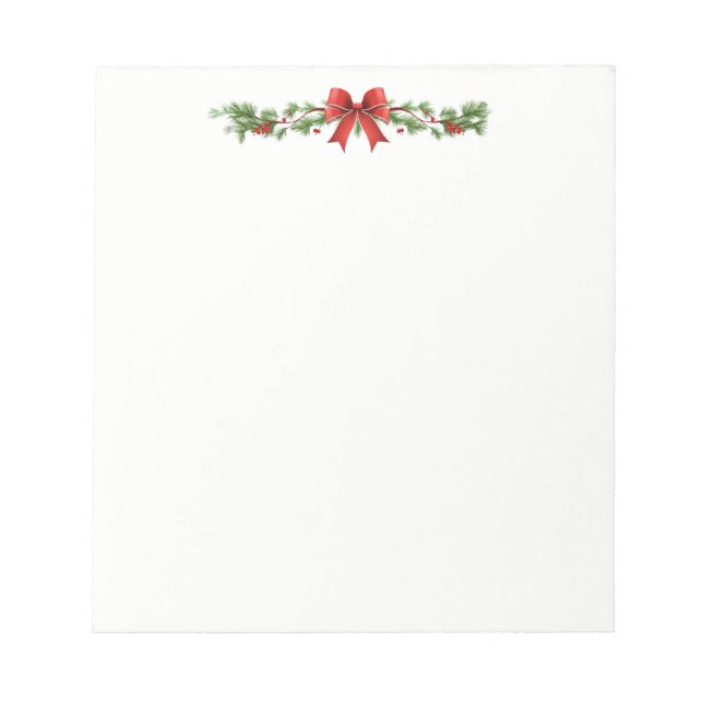 Christmas Notepad (Front)