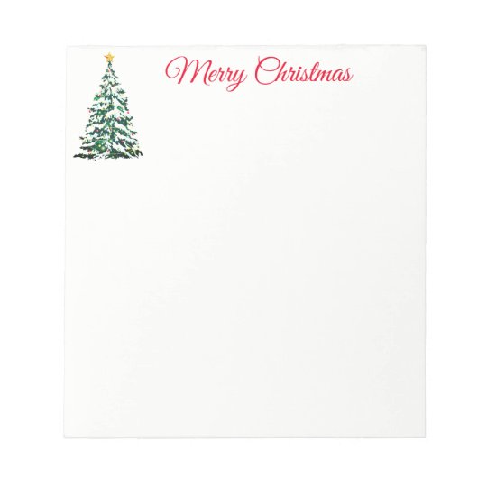 Christmas Notepad