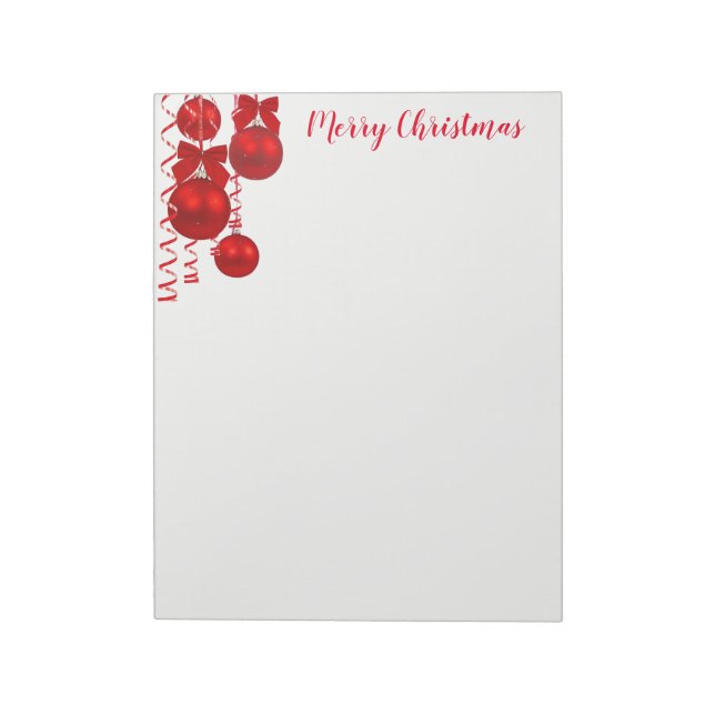 Christmas Notepad (Rotated)