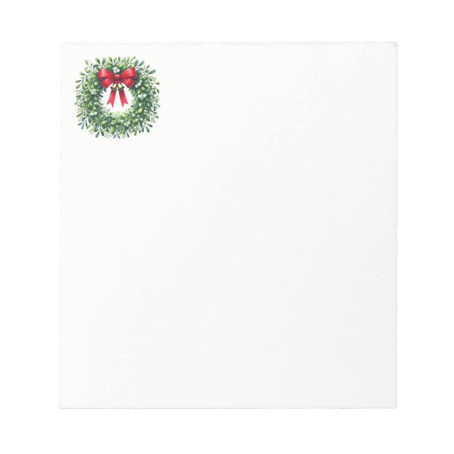 Christmas Notepad (Front)