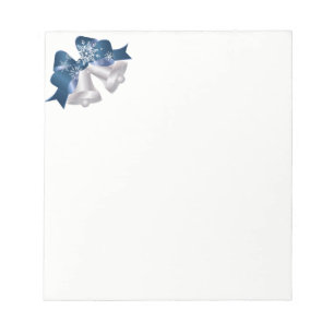 Christmas Notepad-Silver Bells Notepad