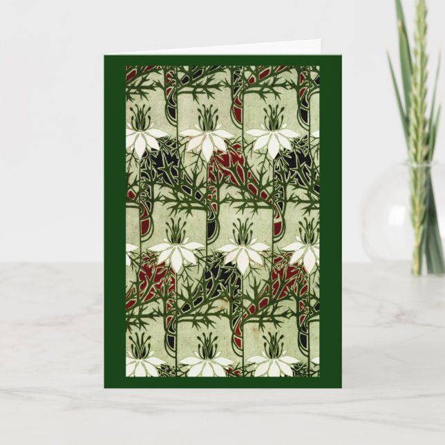 Christmas Nouveau Holiday Card (Front)