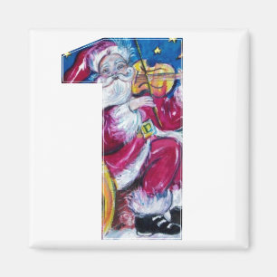 CHRISTMAS NUMBER 1 / INSPIRED SANTA MAGNET