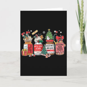 Christmas Nurse Funny Peppermint Mocha Profol Er E Card