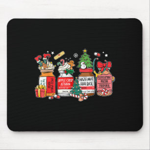 Christmas Nurse Funny Peppermint Mocha Profol Er E Mouse Pad