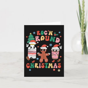 Christmas Nurse Nursing Roc'n Around The Christmas Card