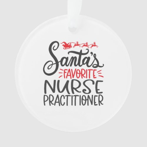 Christmas nurse practitioner nurse np  ornament