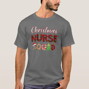Christmas Nurse Squad Matching Christmas Nurse Wom T-Shirt