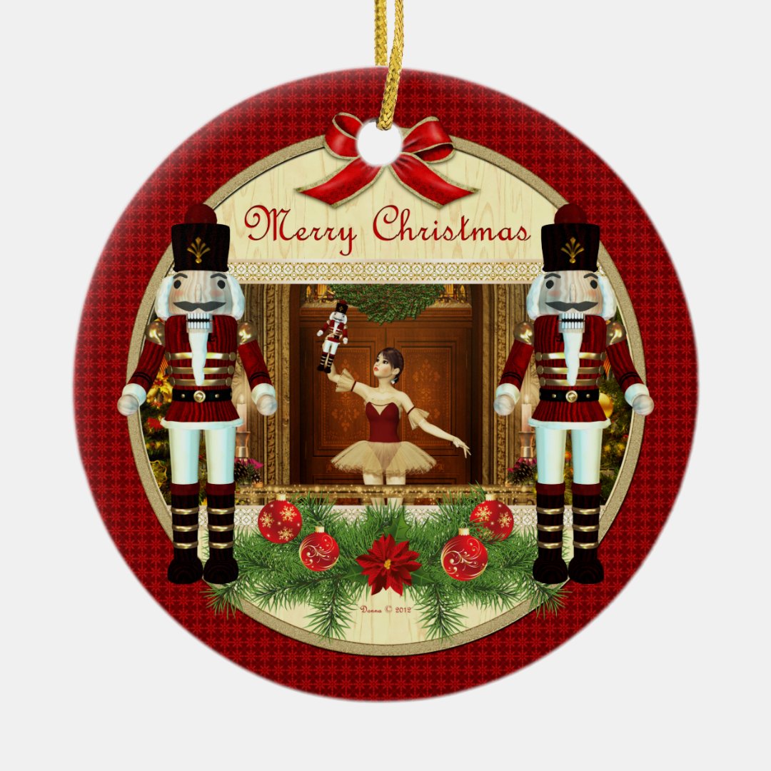 Christmas Nutcracker Ballerina Ornament Zazzle