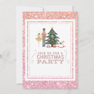 Christmas Nutcracker Ballet Party  Invitation