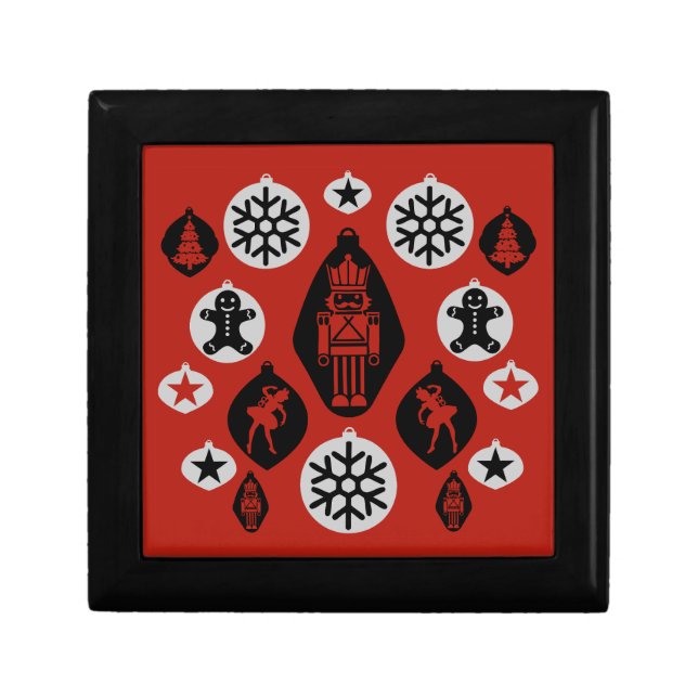 Christmas Nutcracker Baubles Gift Box (Front)