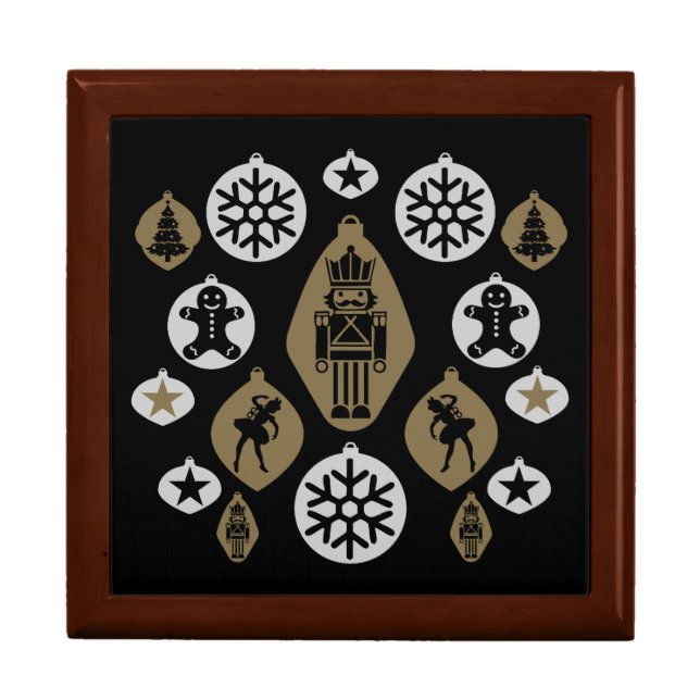 Christmas Nutcracker Baubles Gift Box (Front)