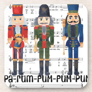 Christmas Nutcracker Beverage Coaster